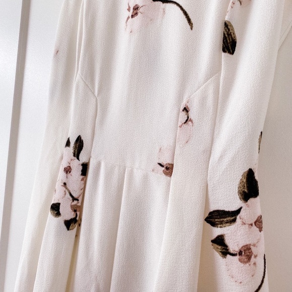 Dynamite - white floral print dress - Picture 5 of 5